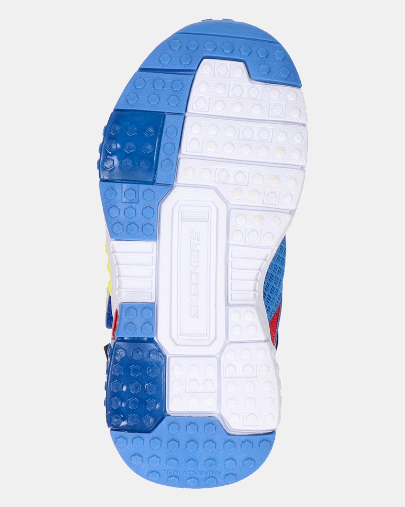 Skechers Brick Kicks - Klittenbandschoenen - Blauw