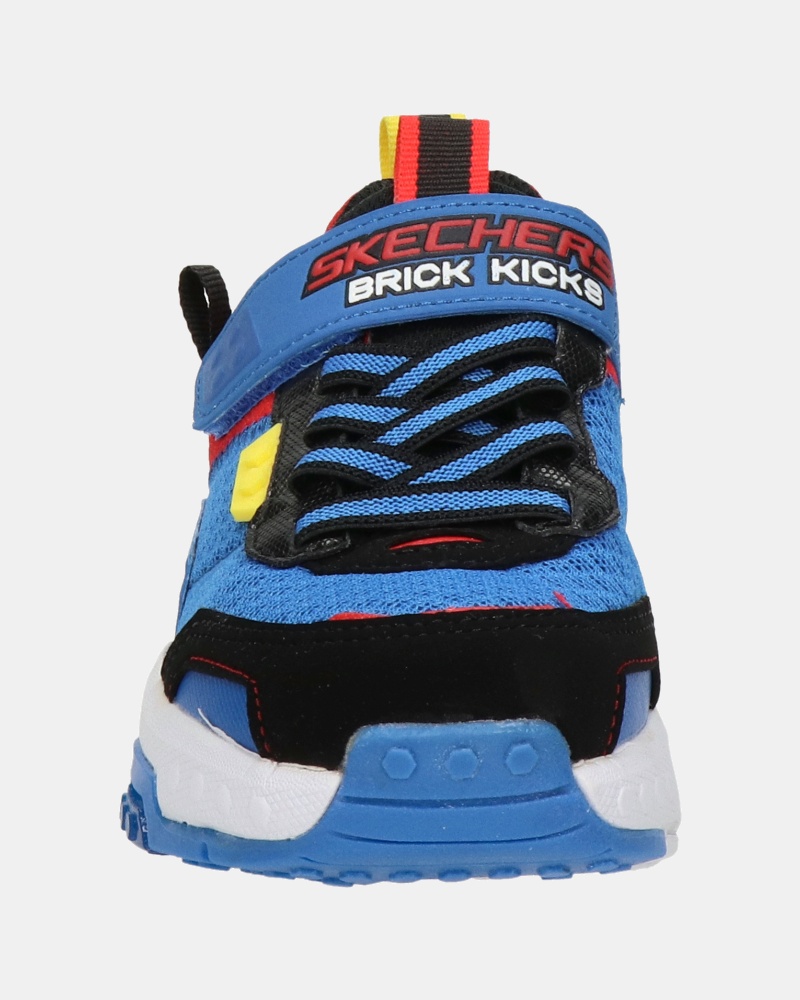 Skechers Brick Kicks - Klittenbandschoenen - Blauw