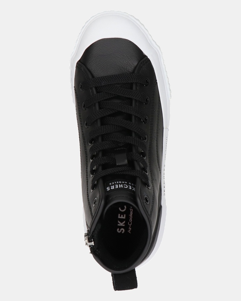 Skechers New Moon - Hoge sneakers - Zwart