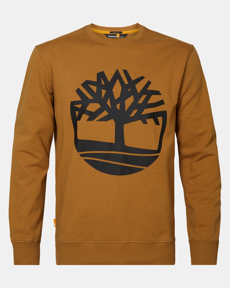Timberland Tree Logo Sweater - Truien en vesten - Geel