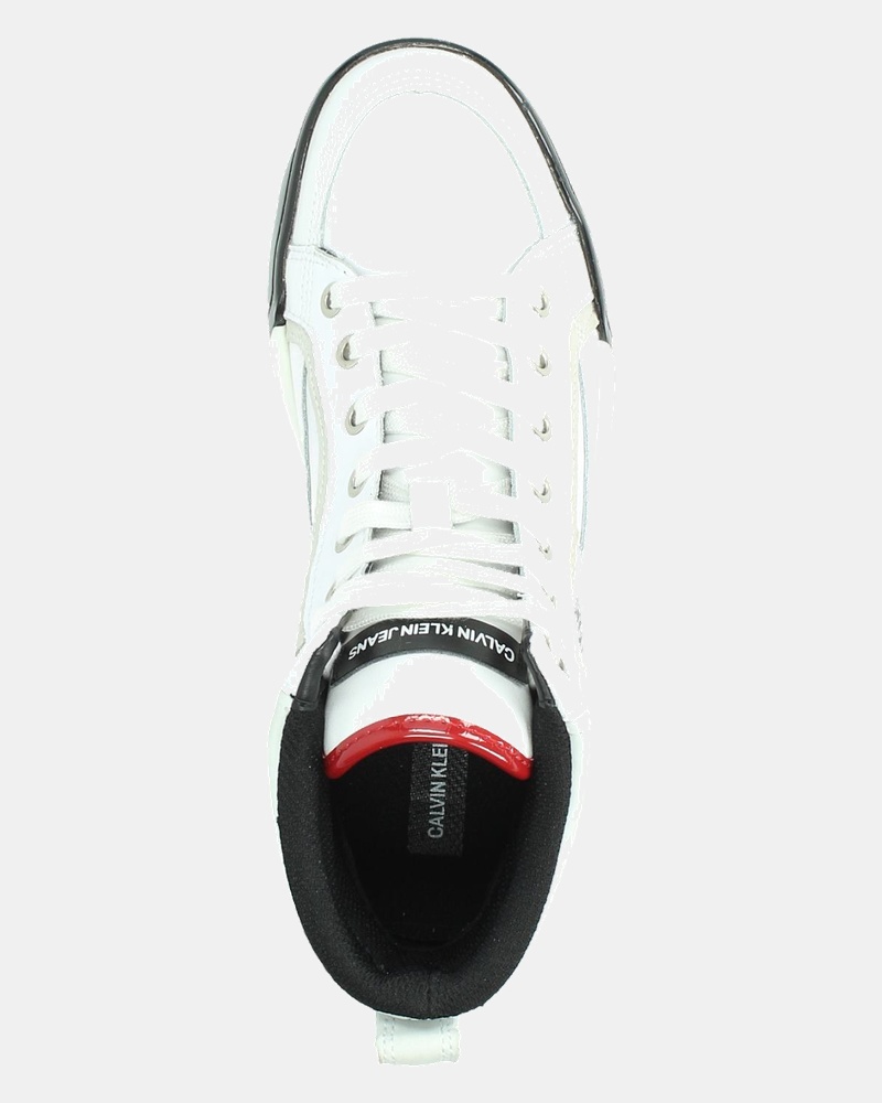 Calvin Klein Nikole - Hoge sneakers - Wit