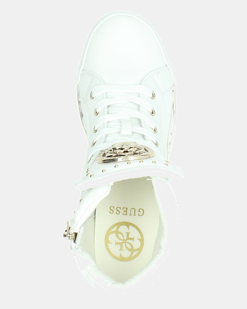 Guess Finer - Hoge sneakers - Wit