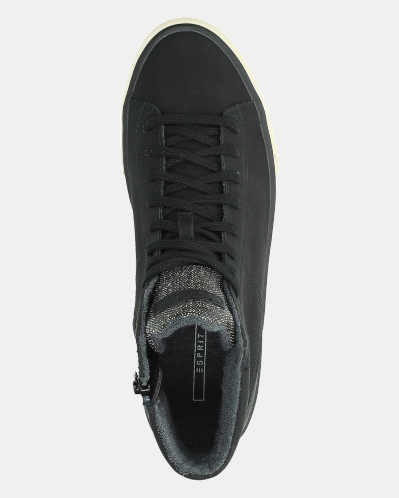 Esprit - Hoge sneakers - Zwart