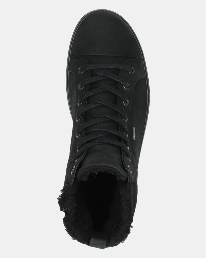 Ecco Soft 7 - Hoge sneakers - Zwart