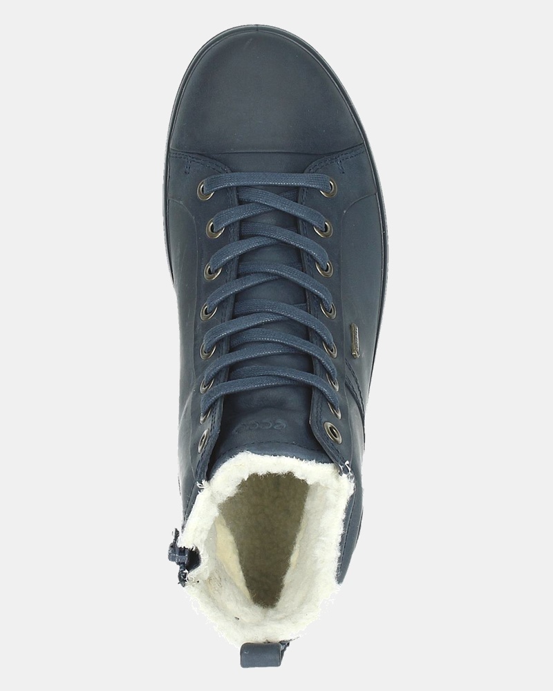 Ecco Soft 7 - Hoge sneakers - Blauw