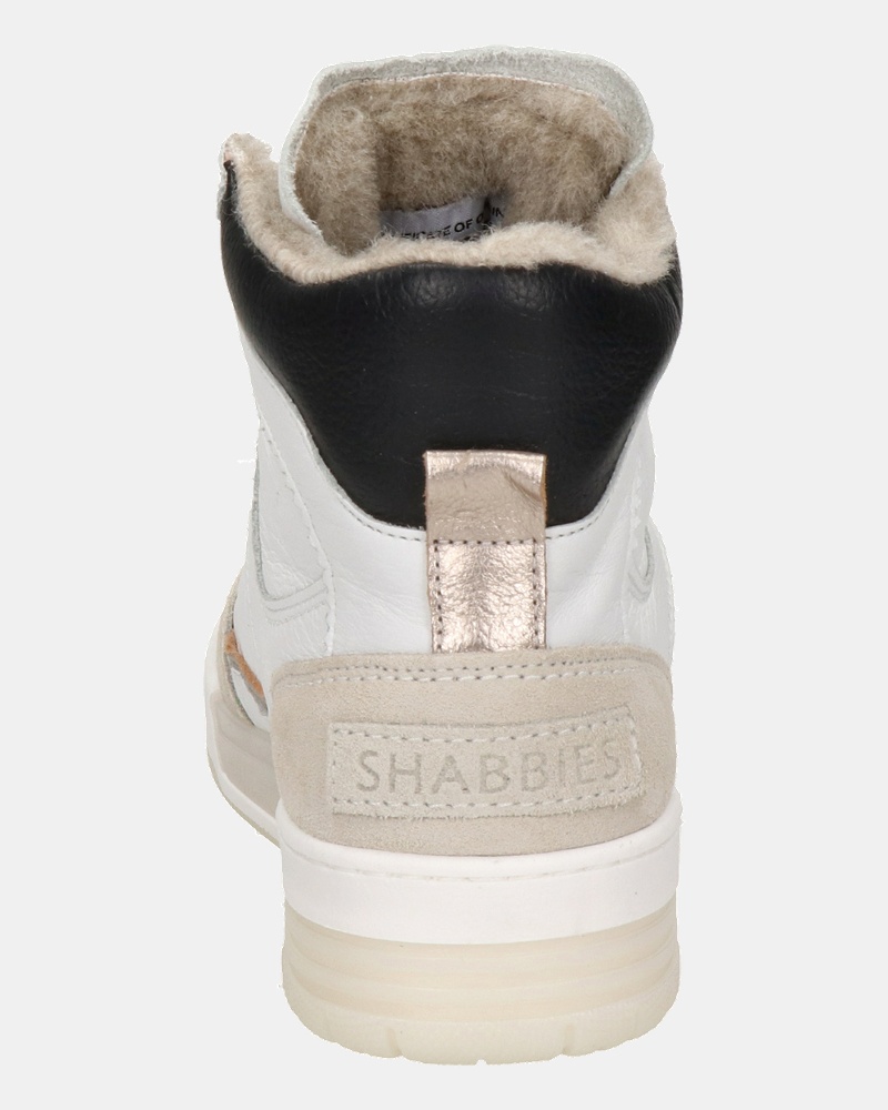 Shabbies Amsterdam - Hoge sneakers - Wit