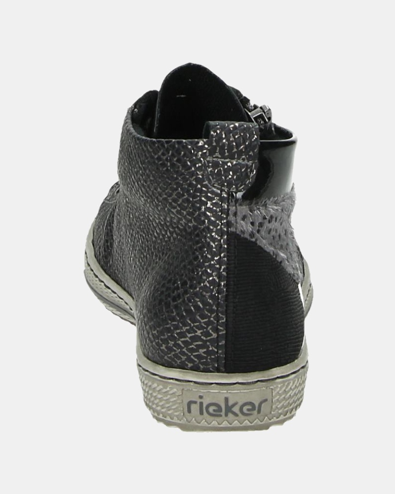 Rieker - Lage sneakers - Zwart