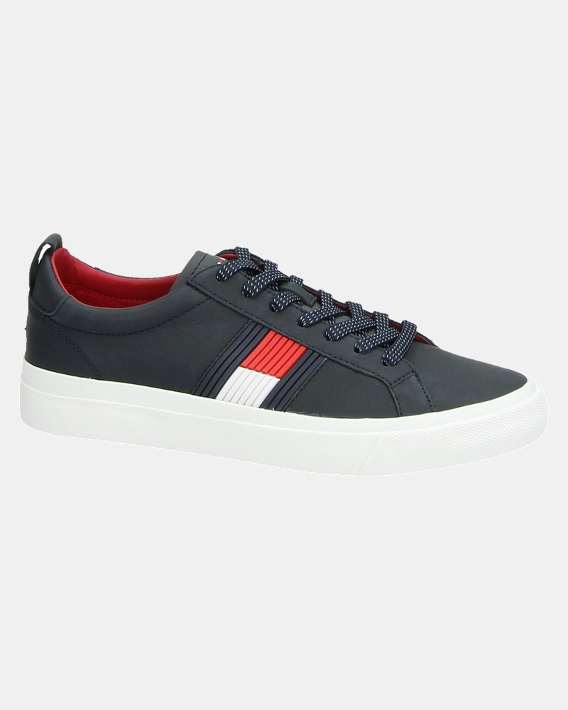 Tommy Hilfiger Sport Flag Detail - Lage sneakers - Blauw