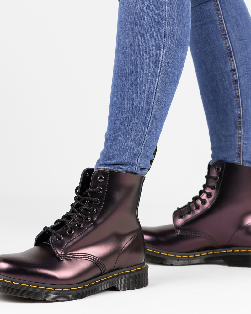 Dr. Martens 1460 Pascal Chroma - Veterboots - Rood