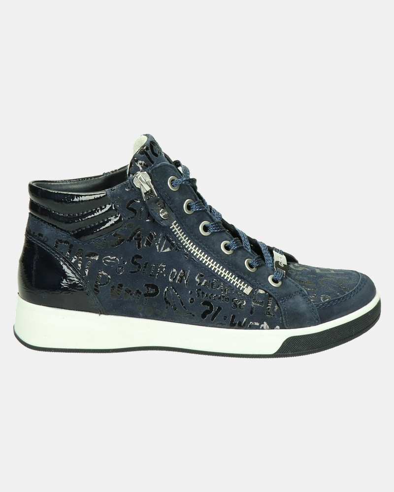 Ara - Hoge sneakers - Blauw