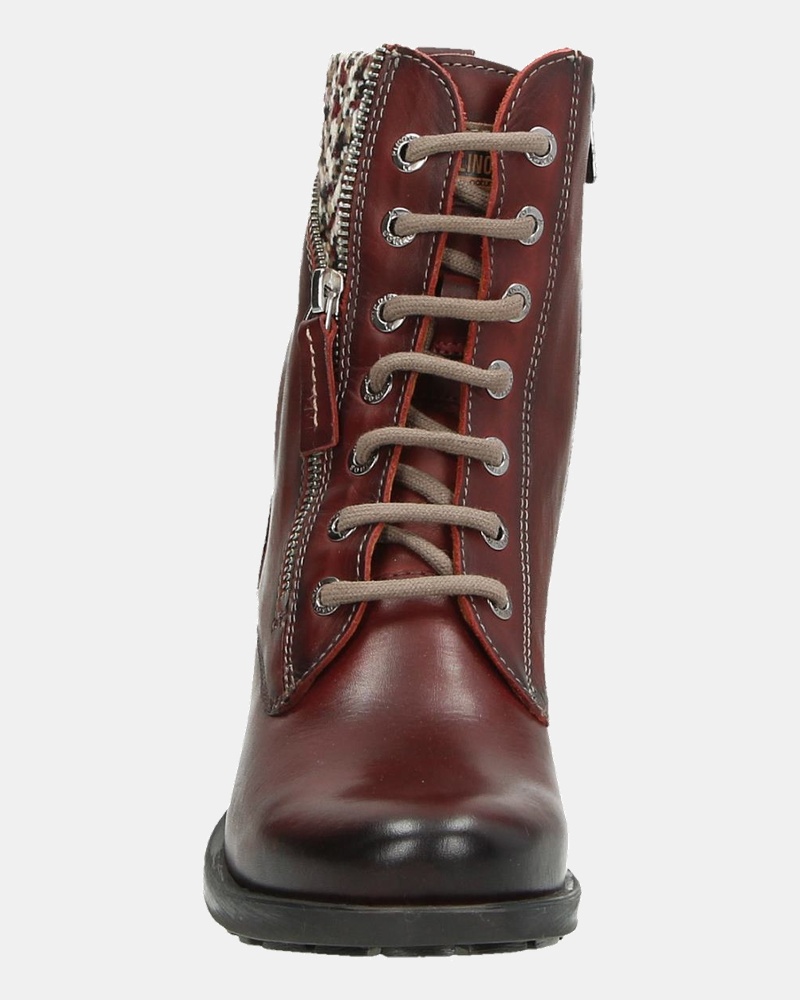 Pikolinos Le Mans - Rits- & gesloten boots - Rood