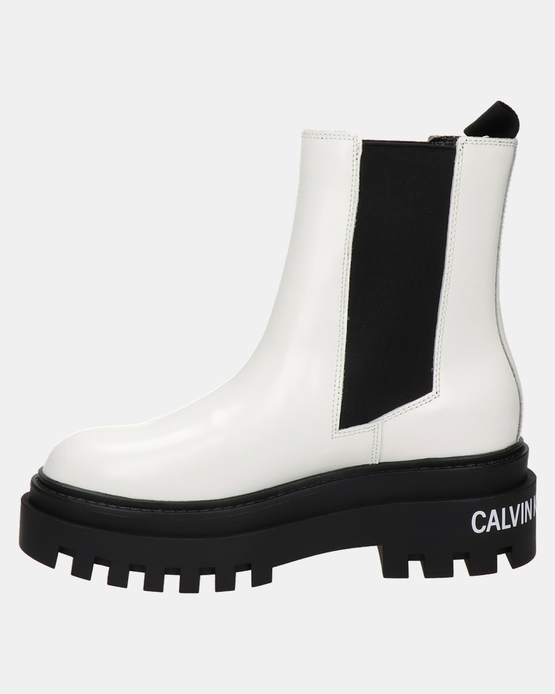 Calvin Klein - Chelseaboots - Wit