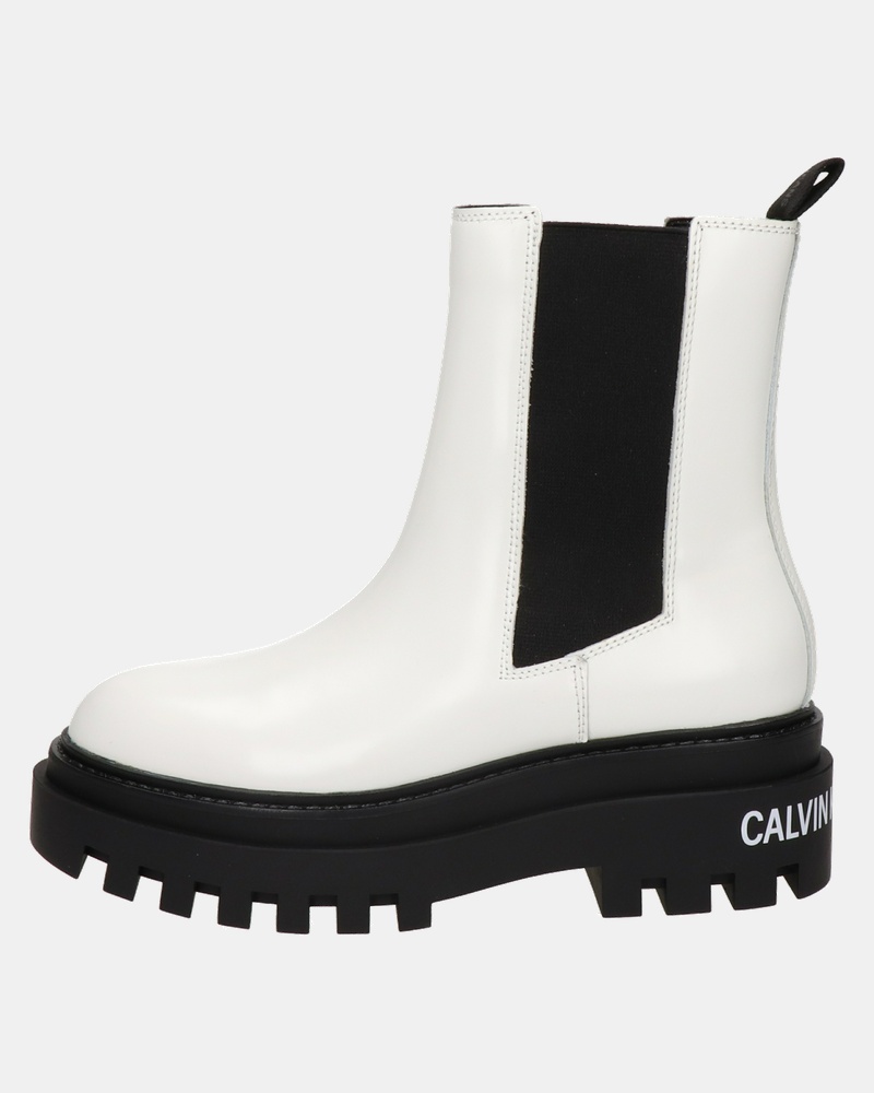 Calvin Klein - Chelseaboots - Wit