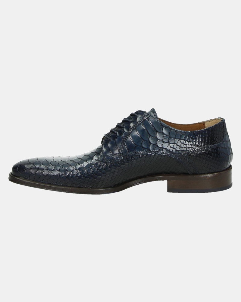Lorenzi - Lage nette schoenen - Blauw
