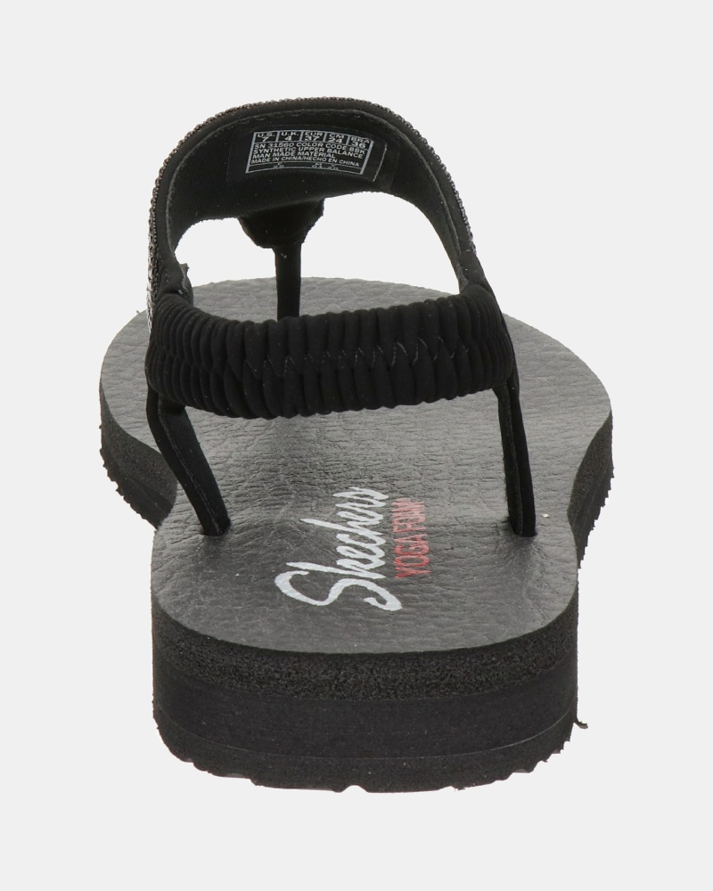 Skechers Meditation - Sandalen - Zwart