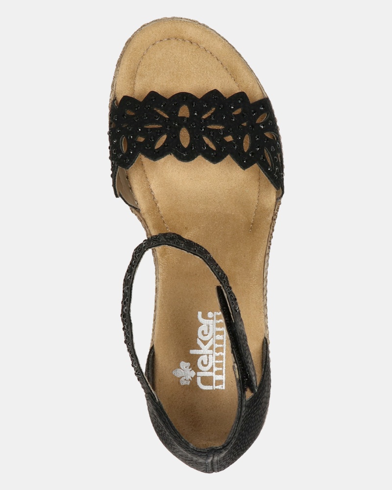 Rieker - Sandalen - Zwart