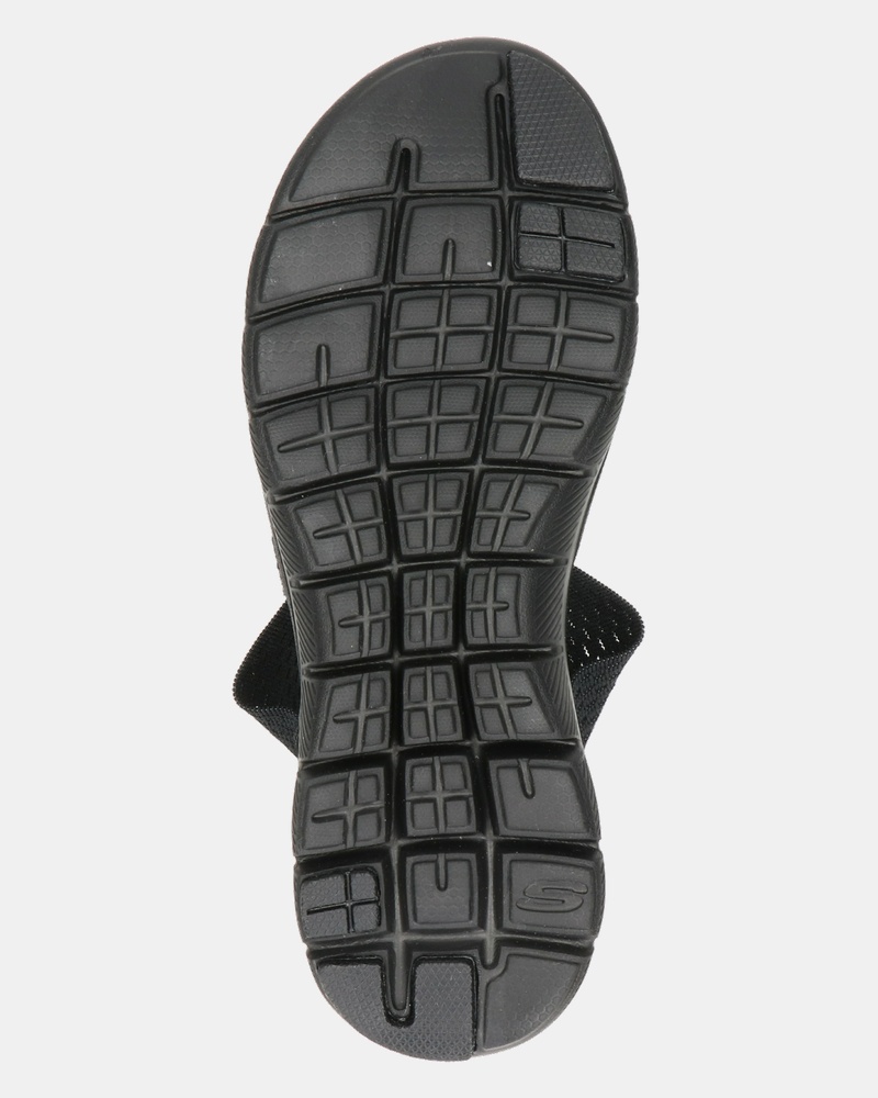 Skechers Flex Appeal 2.0 - Sandalen - Zwart