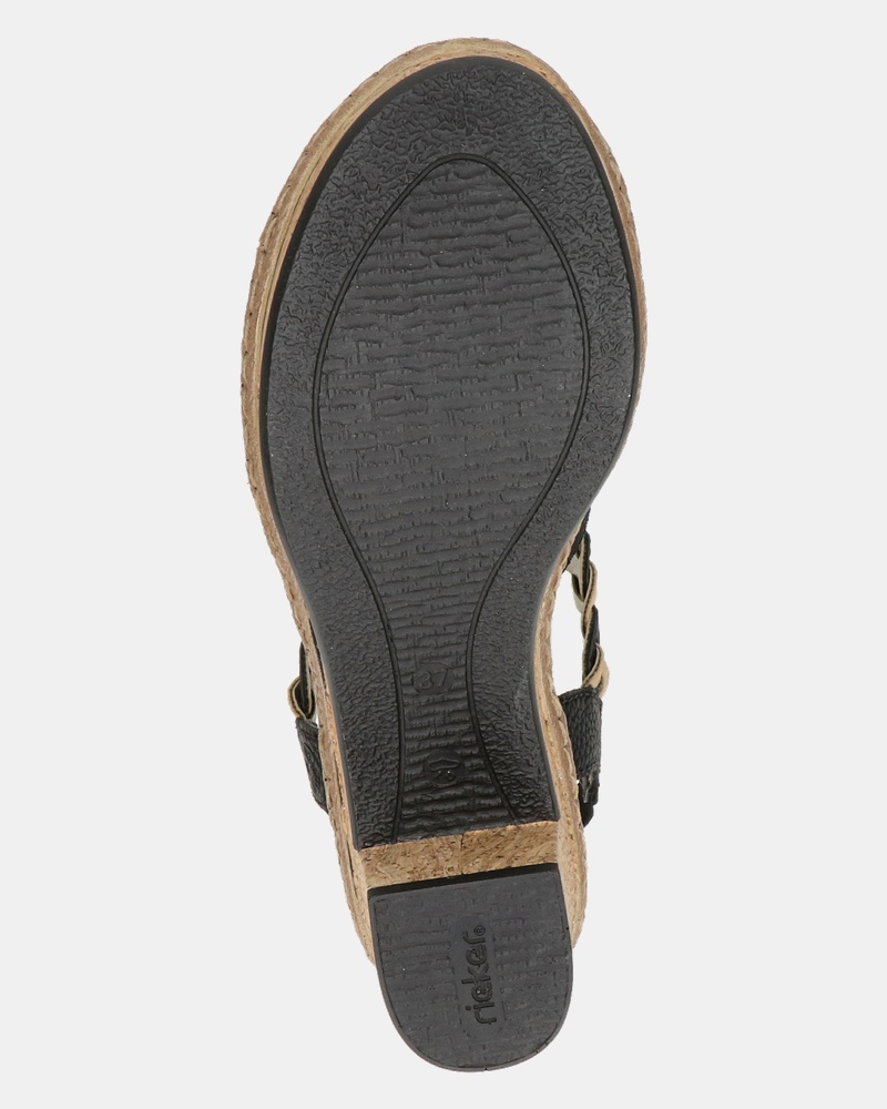 Rieker - Sandalen - Zwart