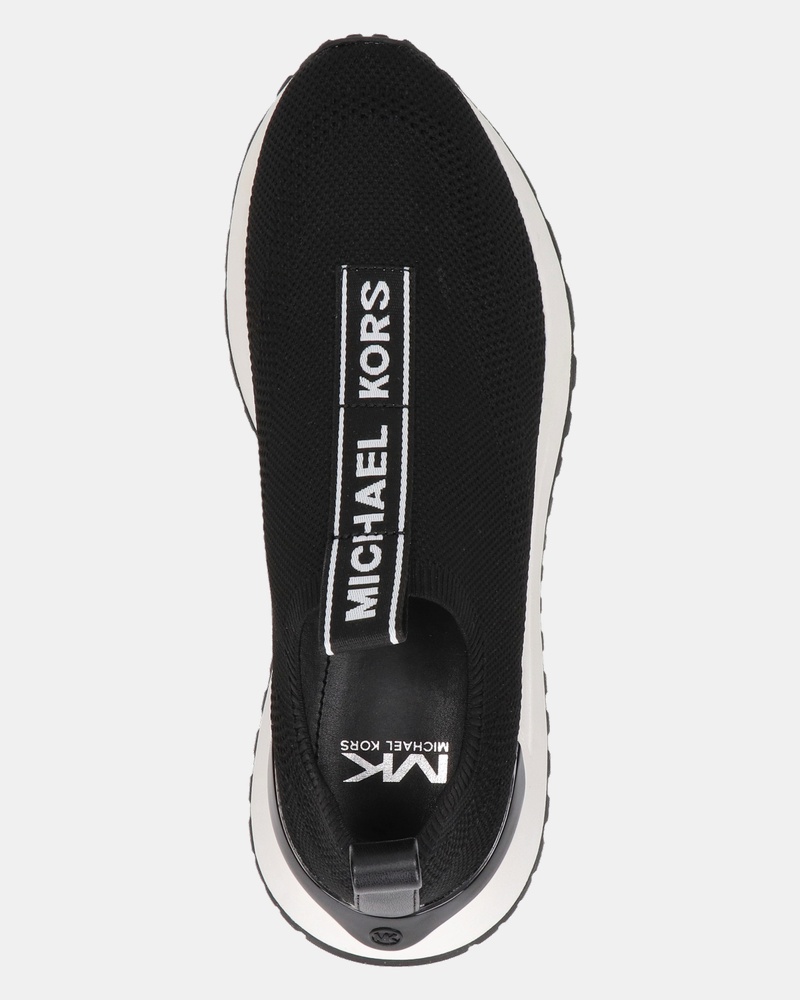 Michael Kors Miles Slip On - Hoge sneakers - Zwart