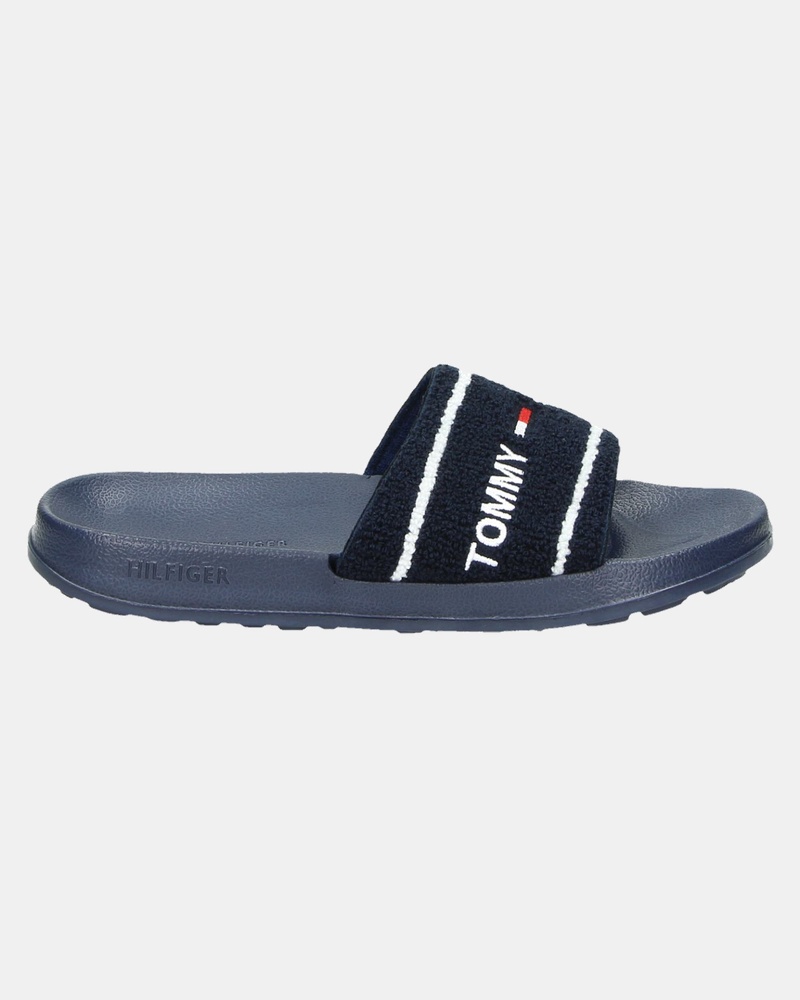 Tommy Jeans Beach - Badslippers - Blauw