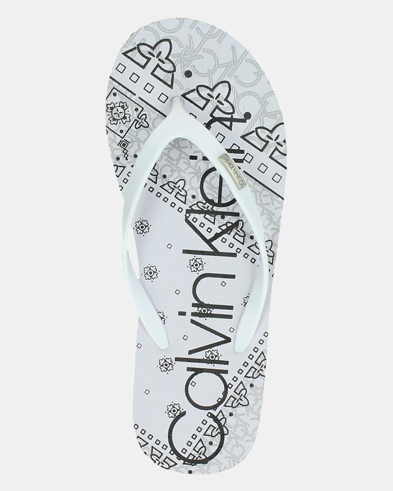 Calvin Klein Samaria - Slippers - Wit