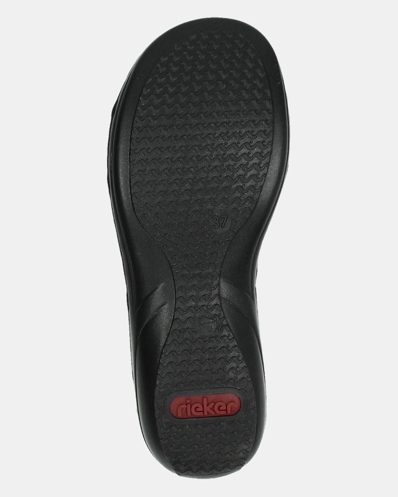 Rieker - Slippers - Zwart