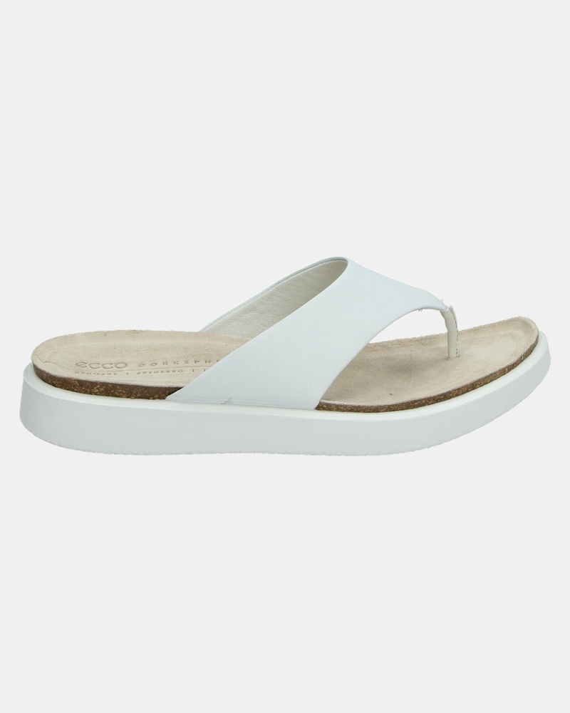 Ecco Corksphere - Slippers - Wit