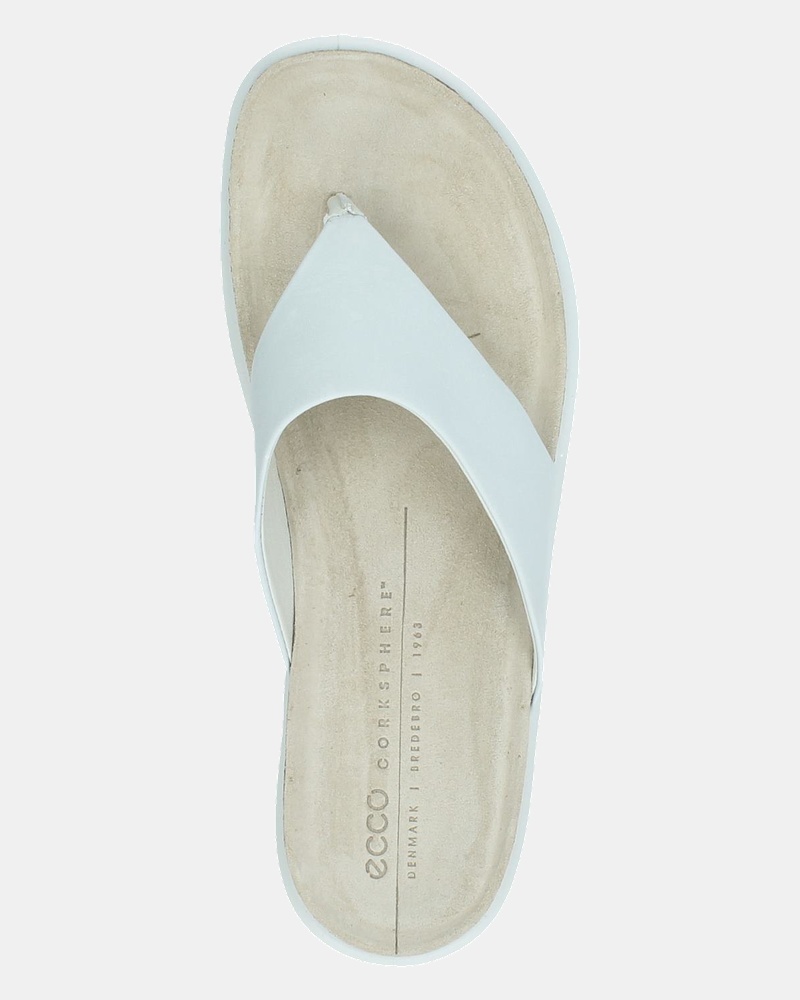 Ecco Corksphere - Slippers - Wit