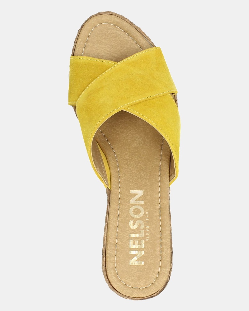 Nelson - Slippers - Geel