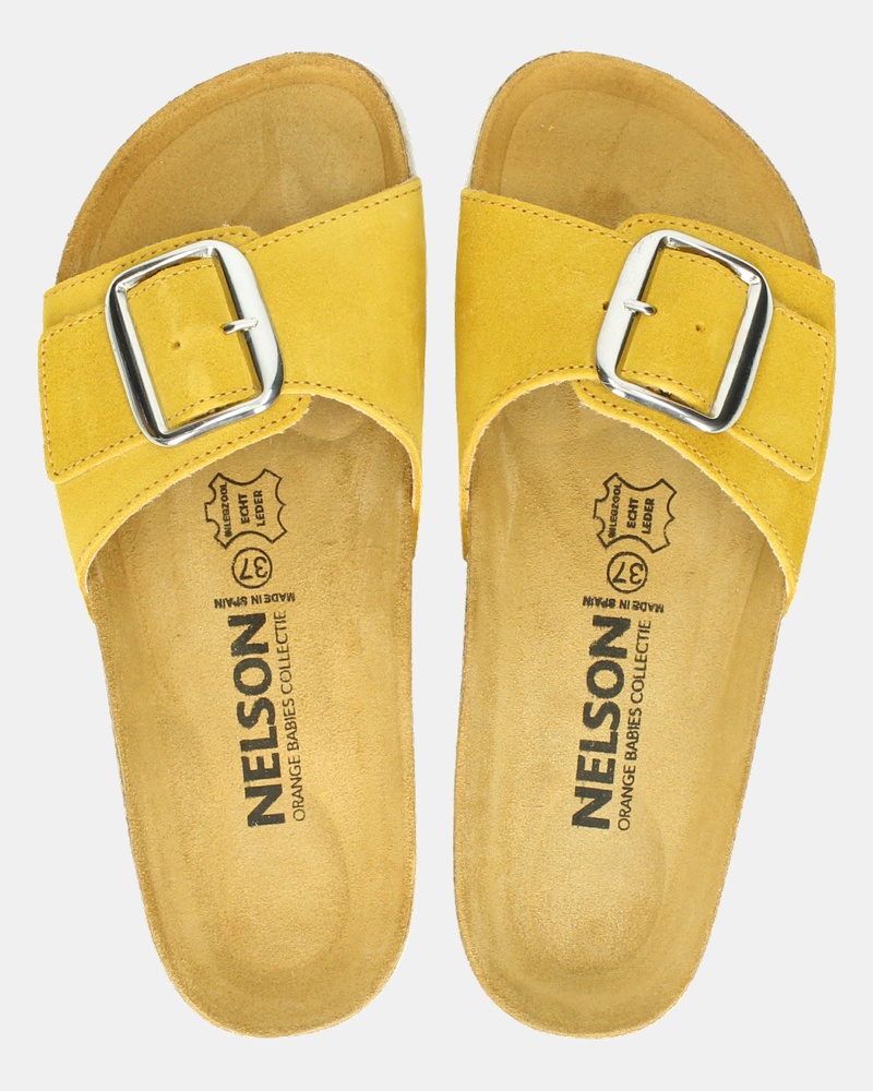 Nelson - Slippers - Geel