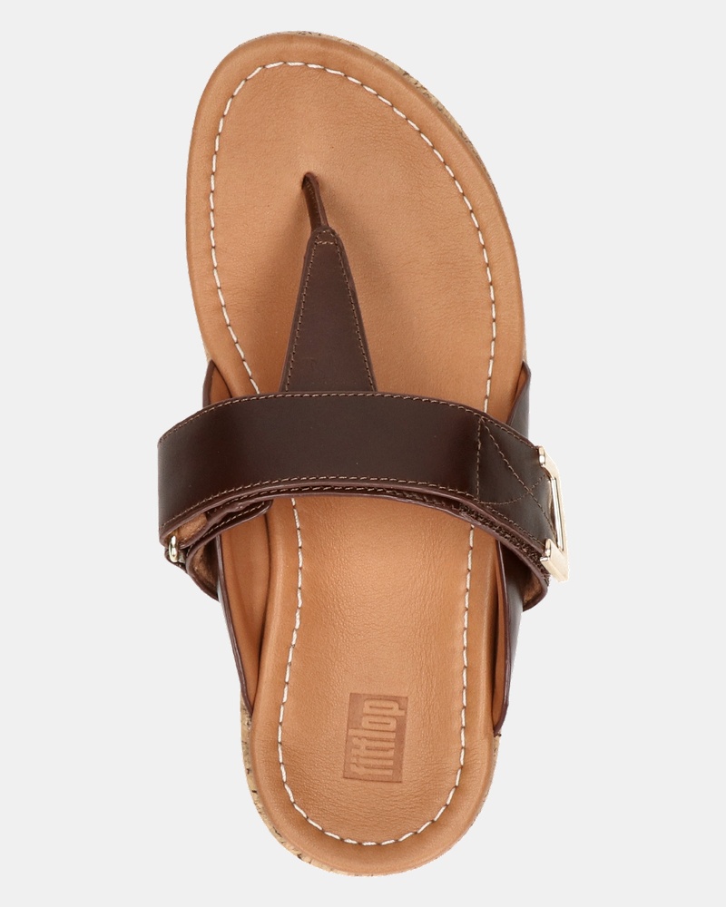 Fitflop Remi - Slippers - Bruin