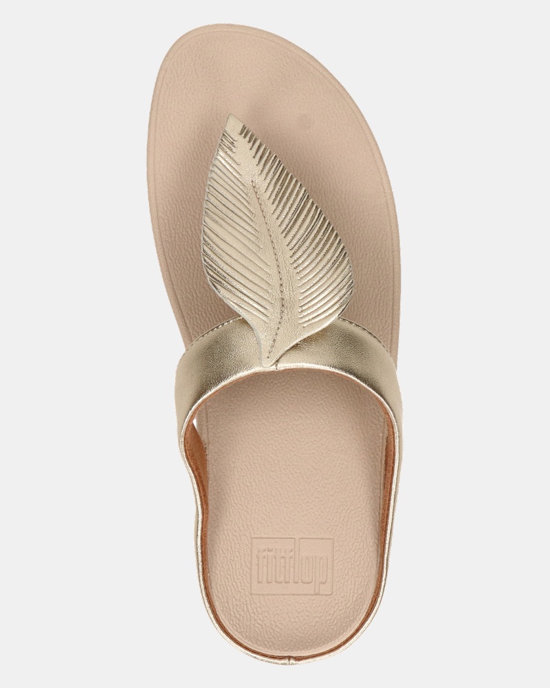 Fitflop Fino Feather - Slippers - Goud