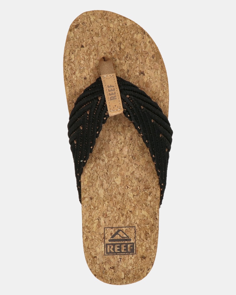 Reef Cushion Strand - Slippers - Zwart