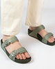 Fitflop Lulu Shimmer - Slippers - Groen