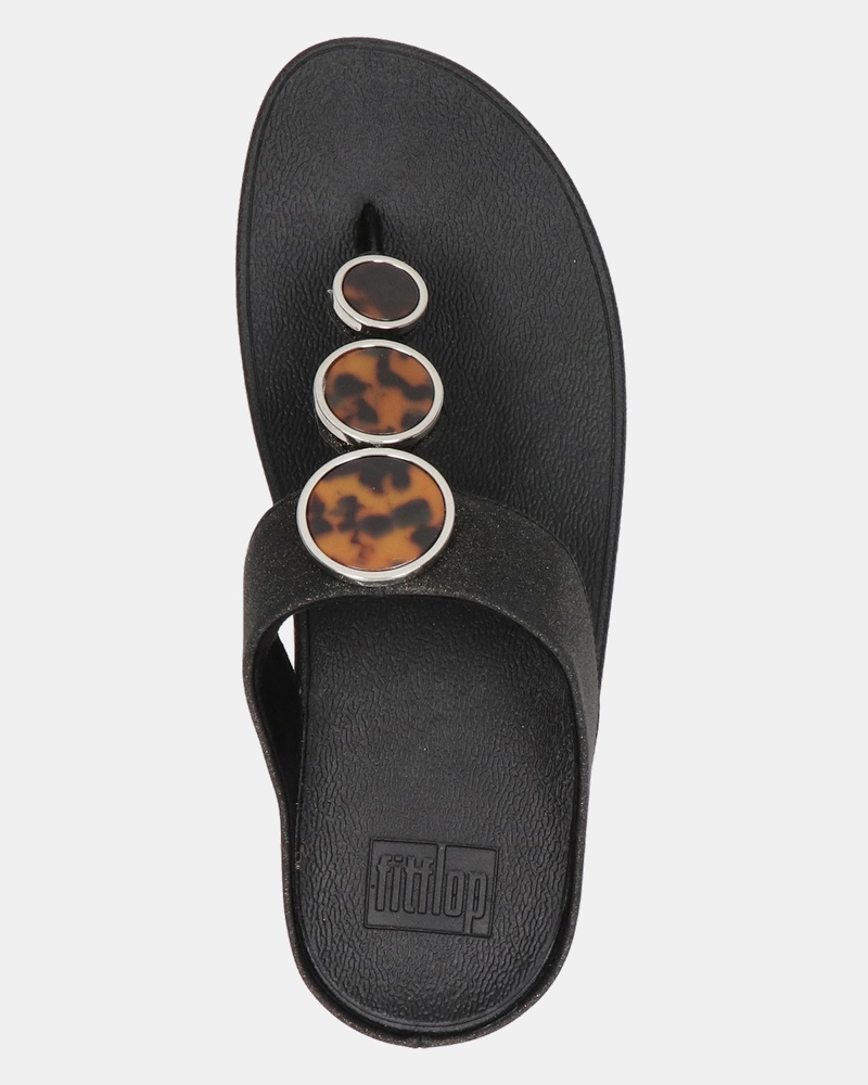 Fitflop Halo Shimmer - Slippers - Zwart