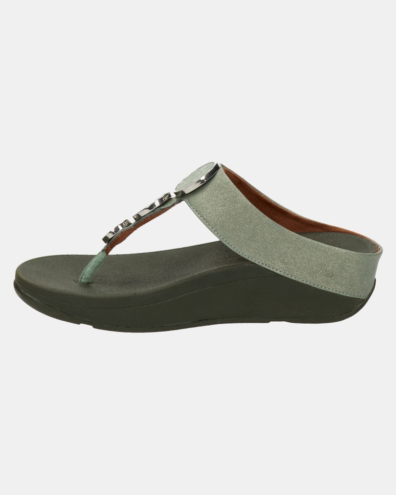 Fitflop Halo Shimmer - Slippers - Groen