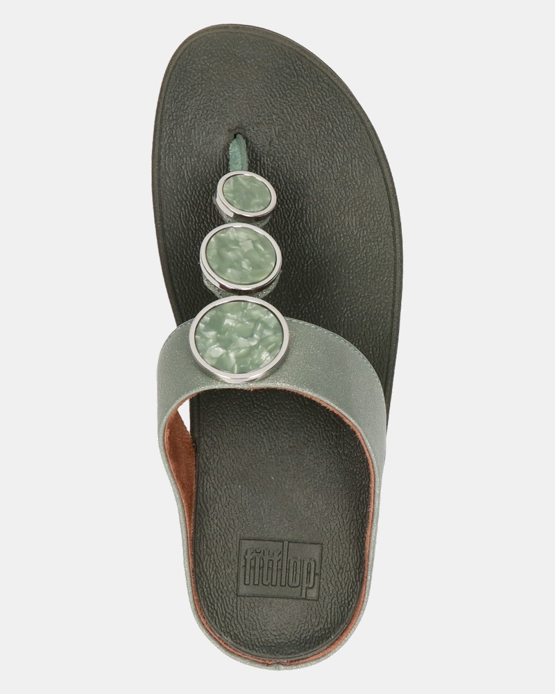 Fitflop Halo Shimmer - Slippers - Groen