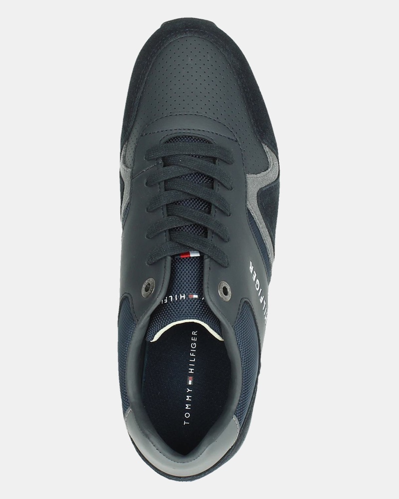 Tommy Hilfiger Sport Iconic Leather - Lage sneakers - Blauw