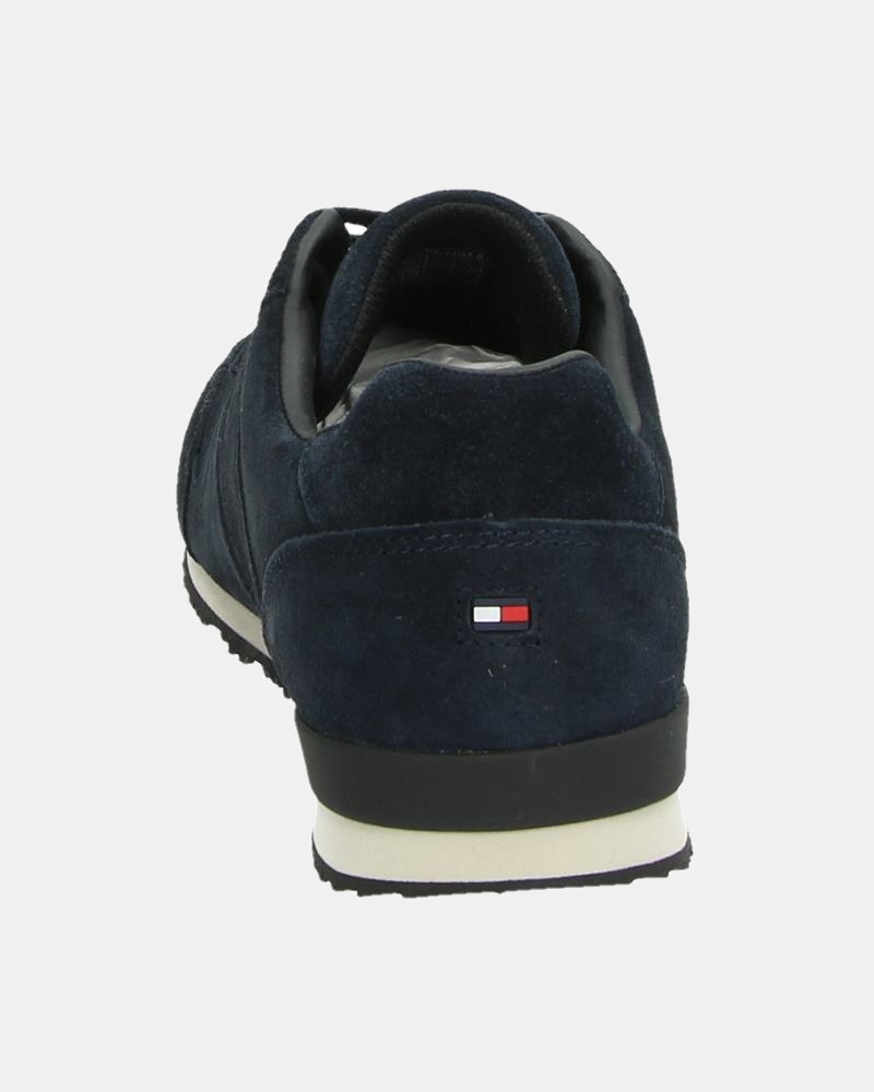 Tommy Hilfiger Sport Iconic Suede - Lage sneakers - Blauw