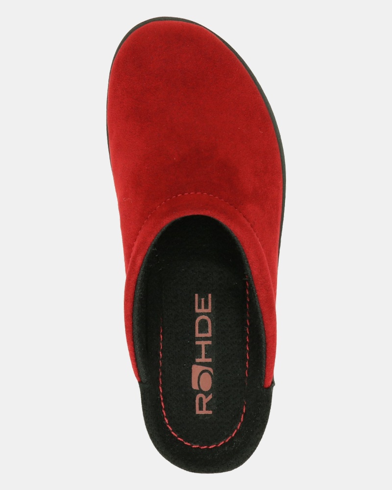 Rohde - Pantoffels - Rood