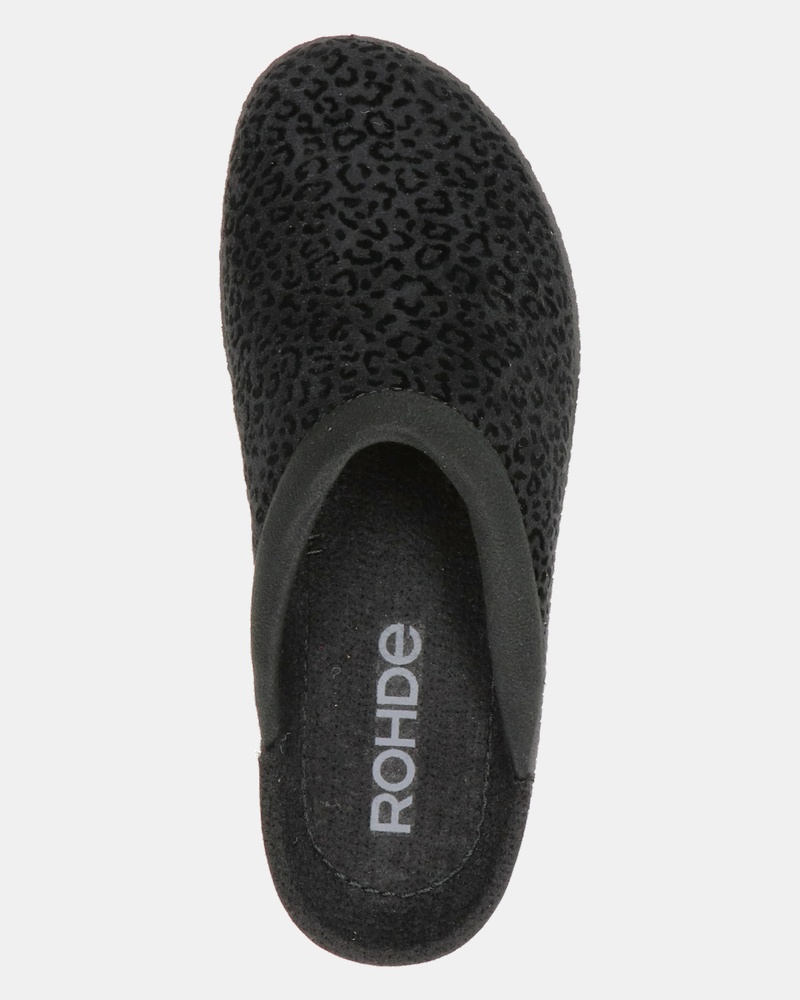 Rohde - Pantoffels - Zwart