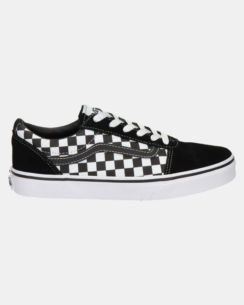 Vans Ward Checkerboard - Lage sneakers - Zwart