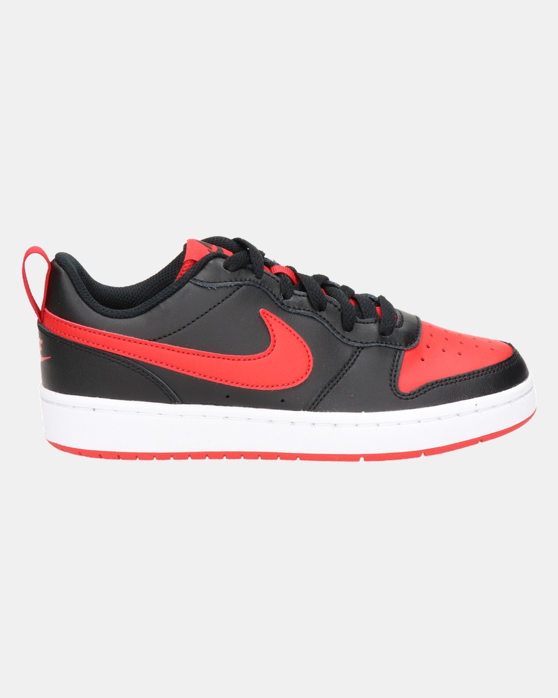 Nike Court Borough Low - Lage sneakers - Zwart