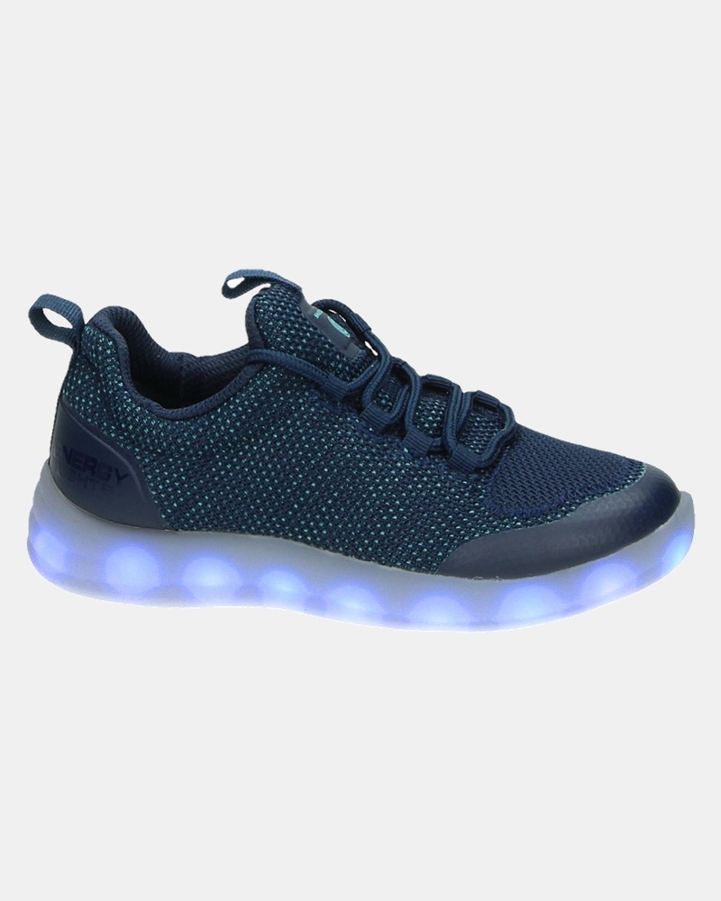 Skechers Energy Lights - Lage sneakers - Blauw