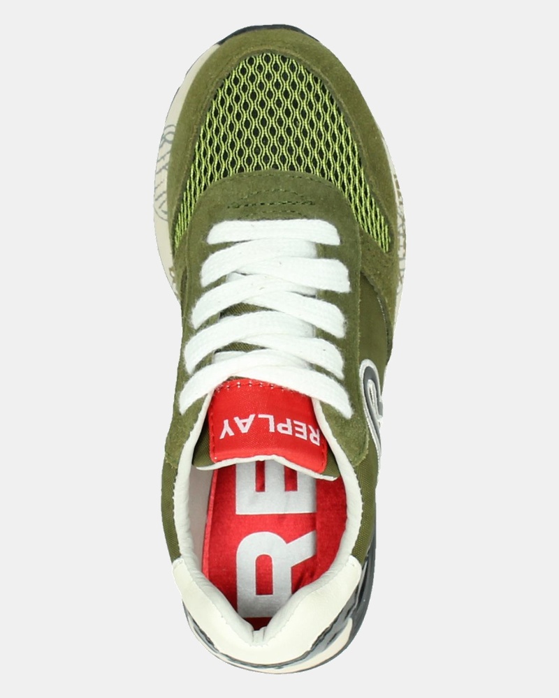 Replay JS180042S - Lage sneakers - Groen