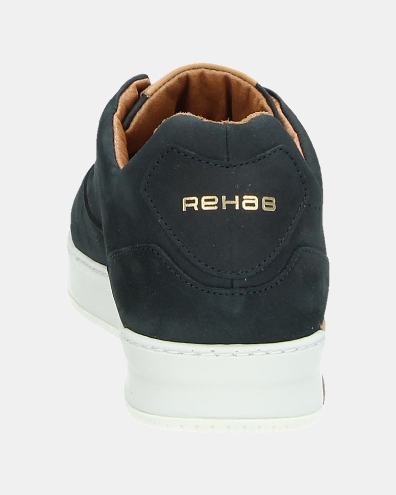Rehab Thabo Nubuck - Lage sneakers - Blauw