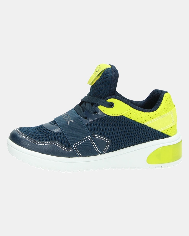 Geox J Xled Boy - Lage sneakers - Blauw