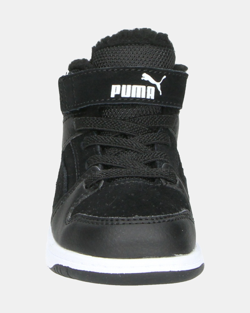 Puma Rebound Layup Fur SD - Klittenbandschoenen - Zwart