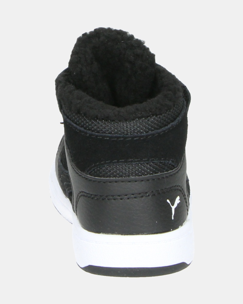 Puma Rebound Layup Fur SD - Klittenbandschoenen - Zwart