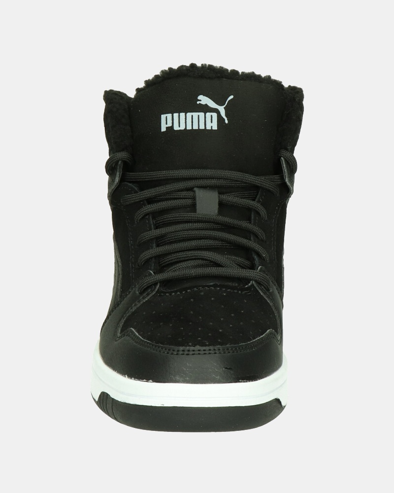 Puma Rebound Lay Up Fur SD - Hoge sneakers - Zwart